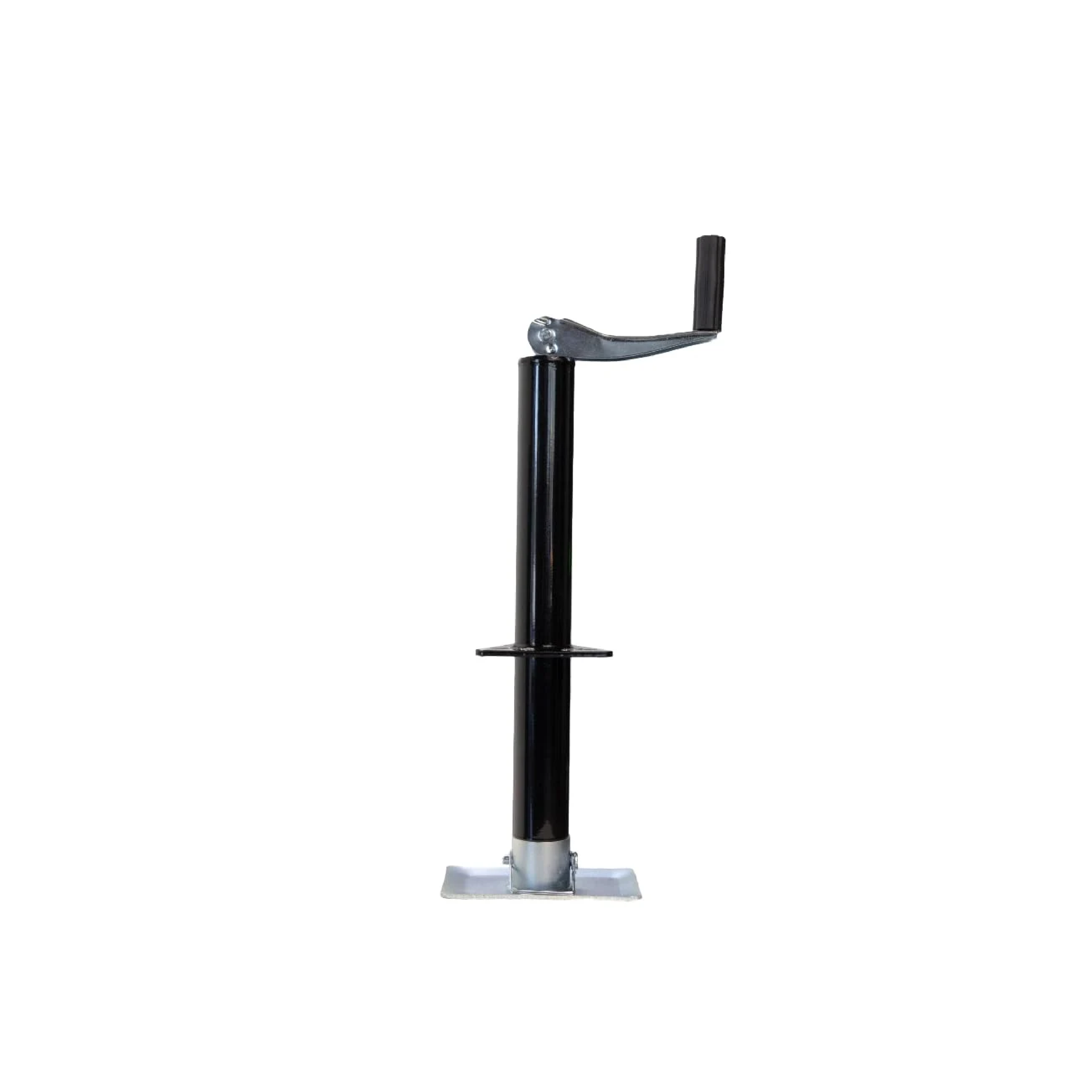 Top-Wind Trailer Jack with a Rectangular Footpad | 5000lb Capacity A-Frame | Great for Trailers, Boats, Campers, & More | BJ-5000TW-1 / RFP