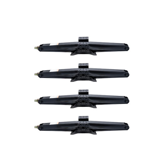 Four 30" Scissor Jacks and Crank Handle with 5000lb Capacity | BJ-5000MSJ30